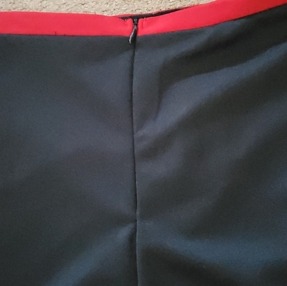 Dolls Kill 1/2 of Cheerleader Costume High Waist Lace Up Two Tone Mini Shorts - Picture 10 of 10